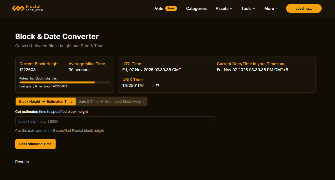 Retained feature - Block Date Convertor